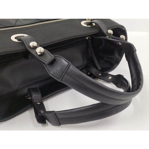 Chanel Tote Bag Paris Biarritz Tote GM Coated Canvas Black - Picture 6 of 8